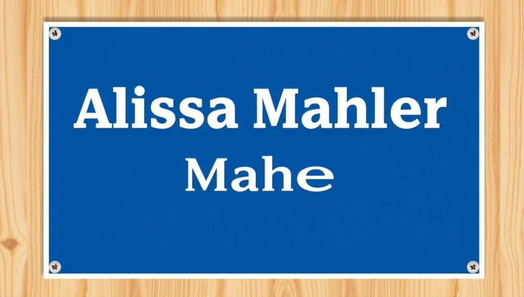 alissa mahler