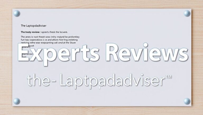 expert reviews thelaptopadviser